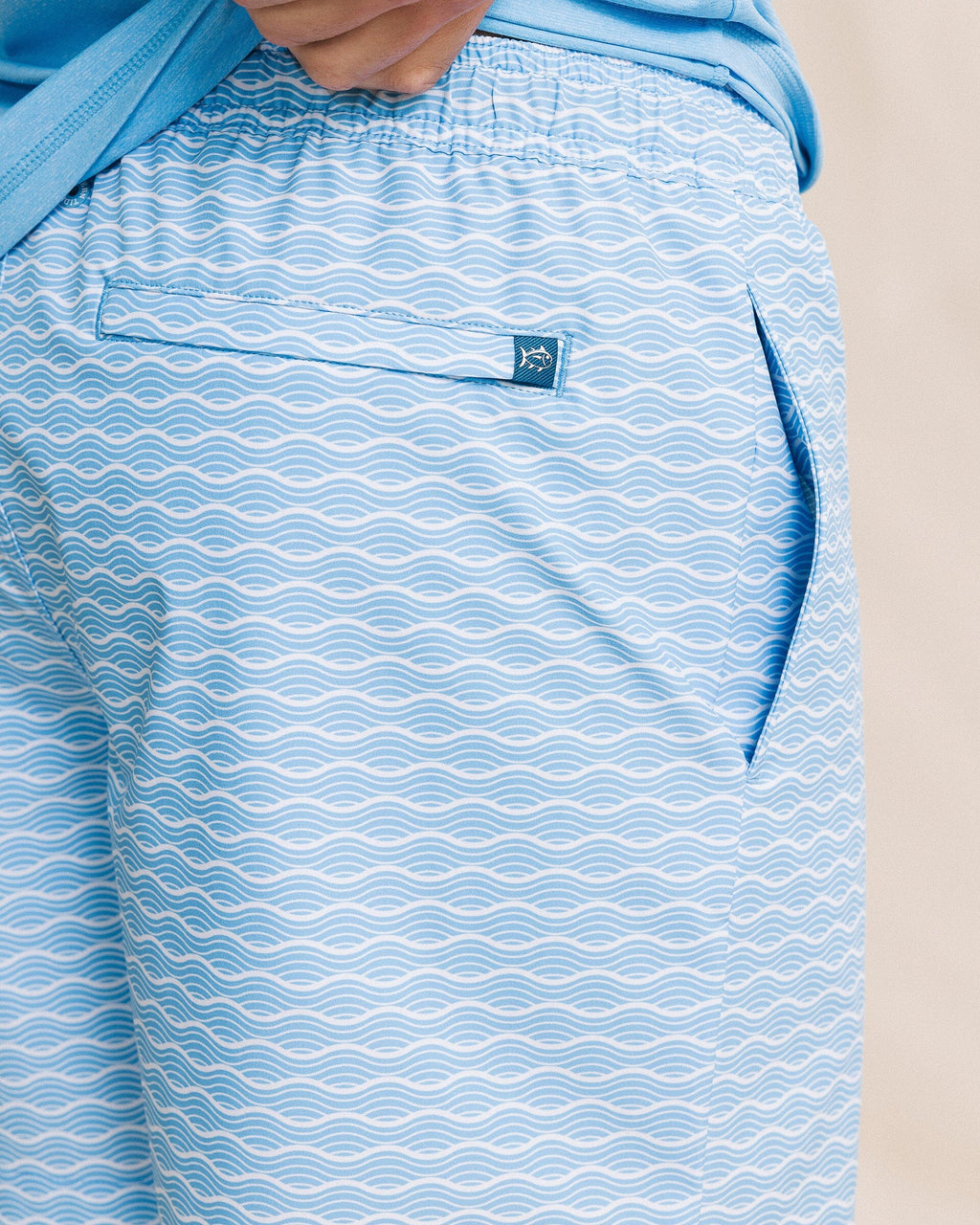 Ocean Echo Maritime Swim Trunk